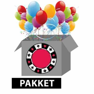 Casino thema feest pakket